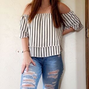 Off the Shoulder Shirt